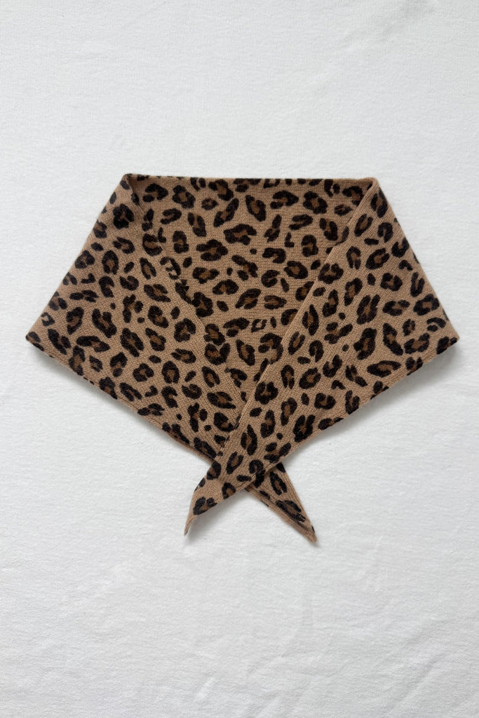 Cashmere Bandana (Leopard) by Le Bon Shoppe