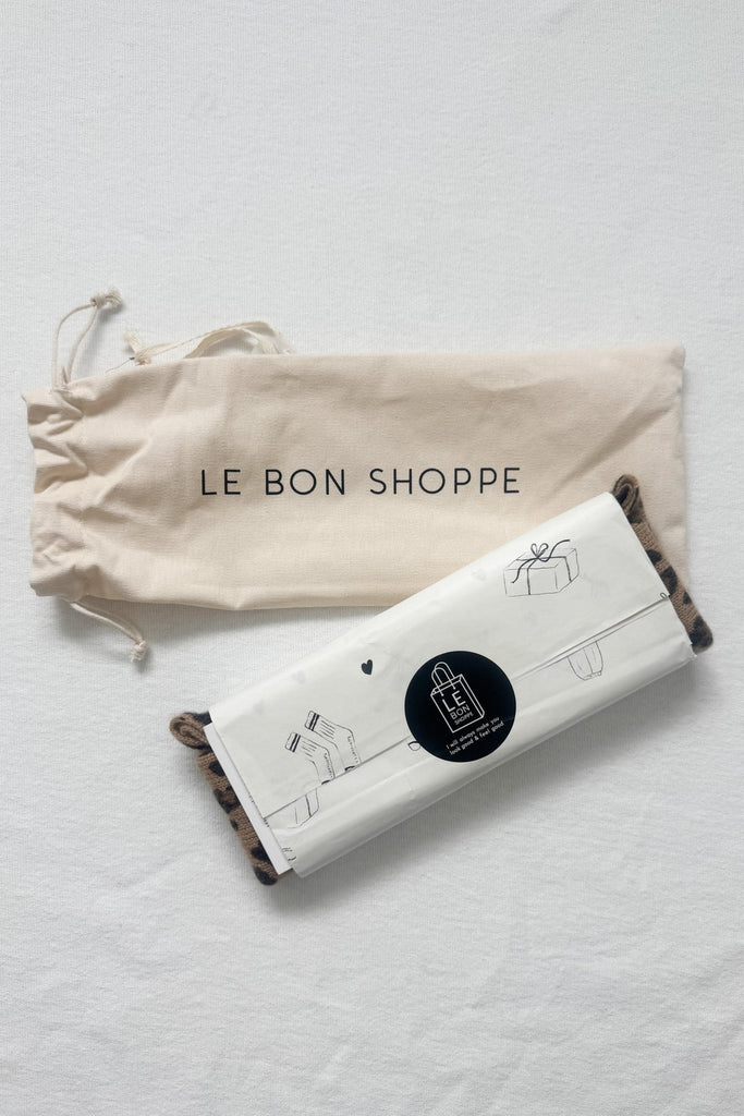 Cashmere Bandana (Leopard) by Le Bon Shoppe