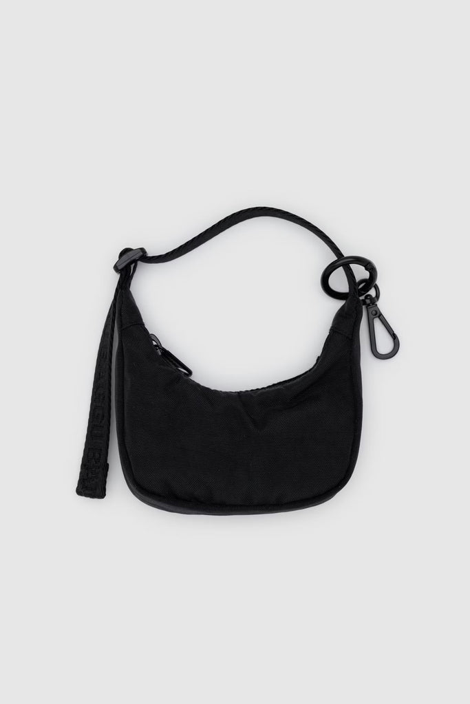 Crescent Bag Charm (Black) by Baggu