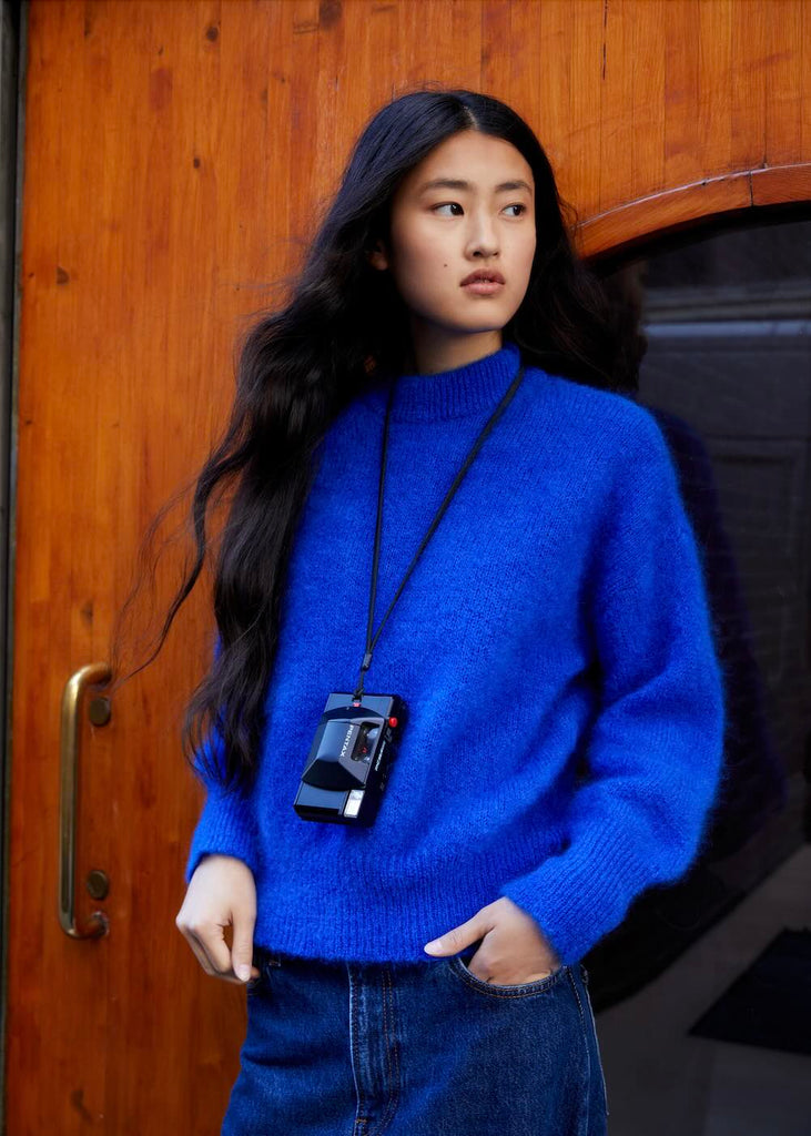 Jane Mohair Sweater (Electric Blue) by surprise