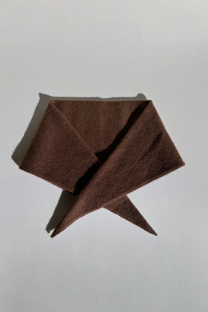 Cashmere Bandana (Mocha) by Le Bon Shoppe