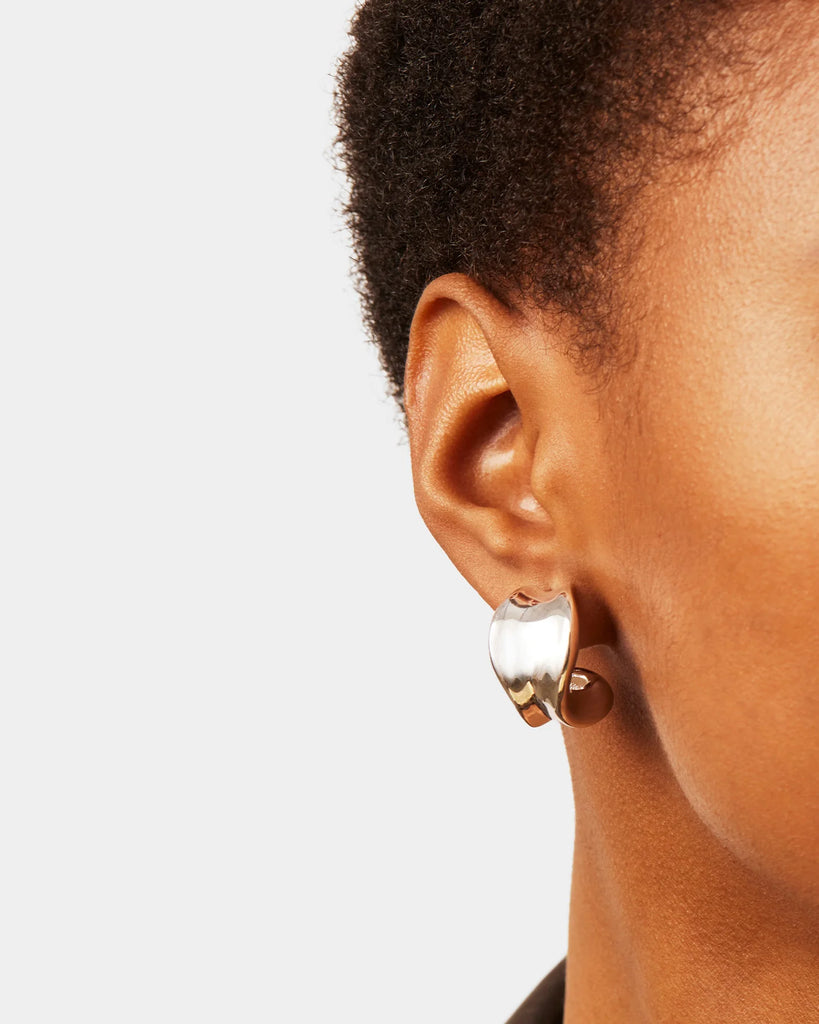 Chunky Doune Hoops (Silver)