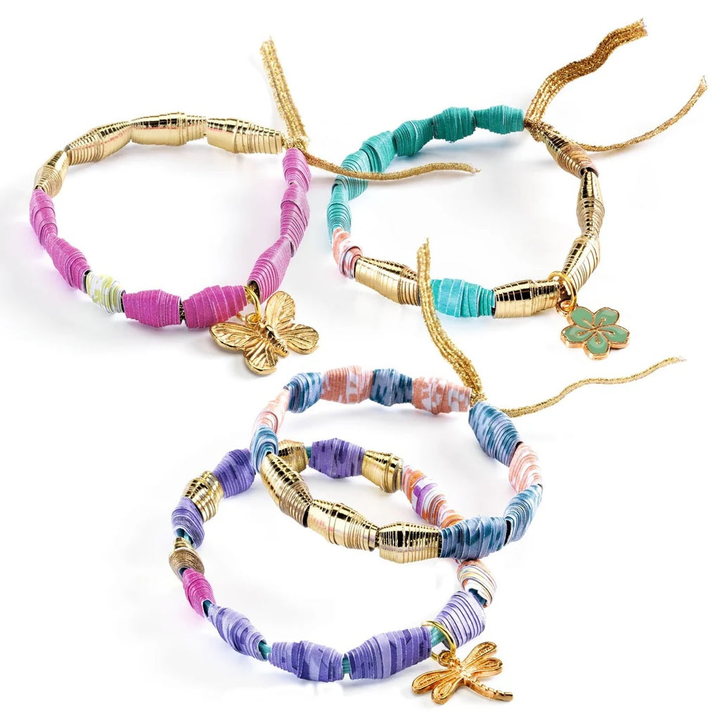 DIY Stylish and Golden Bracelets by Djeco Toys