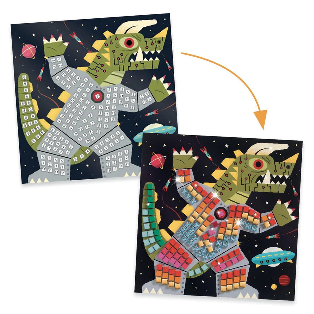 Mosaic Craft Kit (Space Battle)