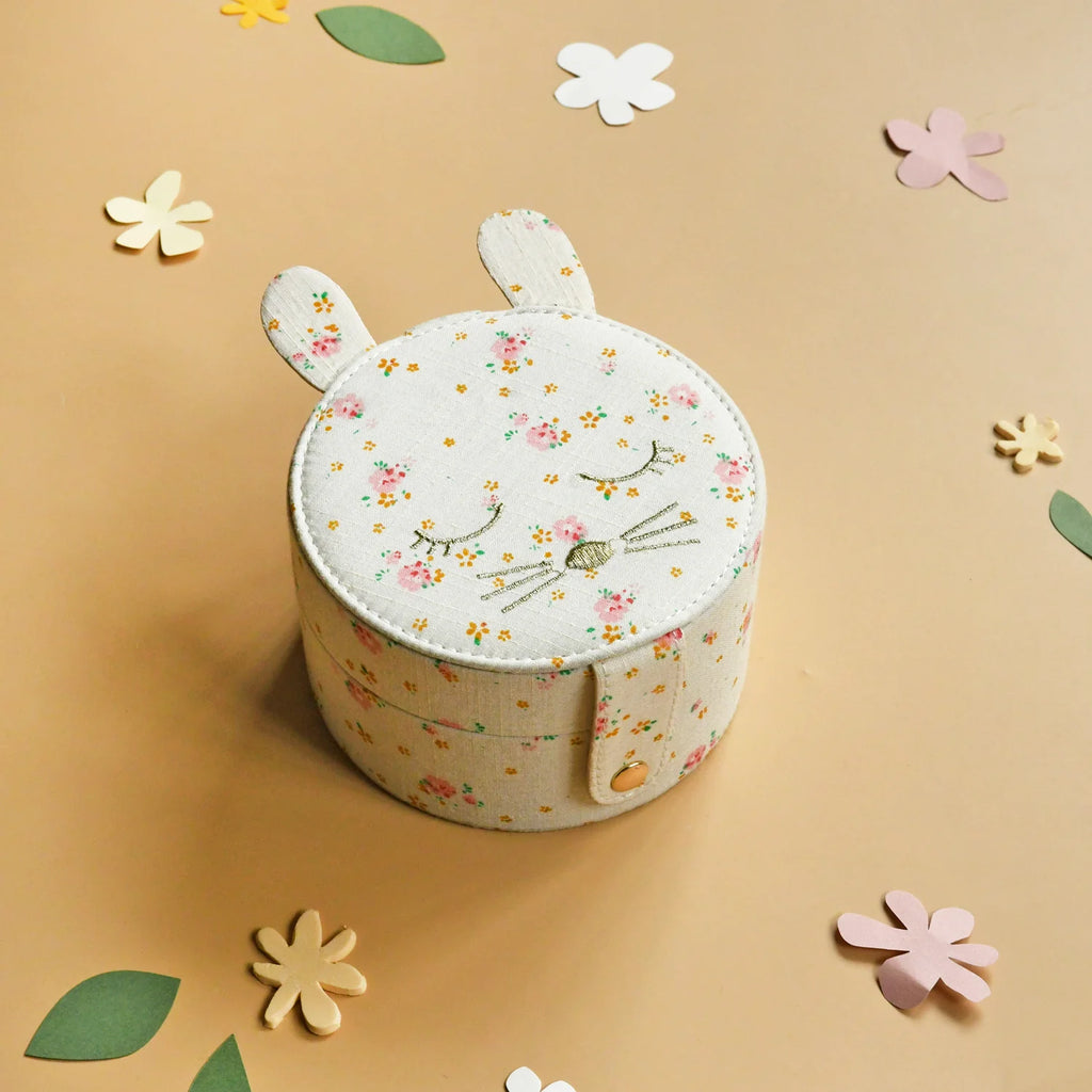 Tiny Blossom Bunny Jewelry Box by Rockahula