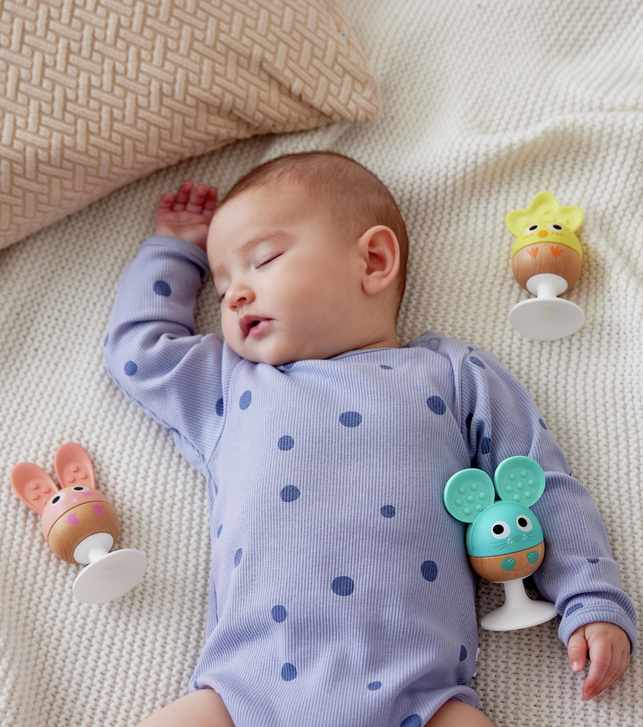 Cheery Critter Rattle Trio by Hape