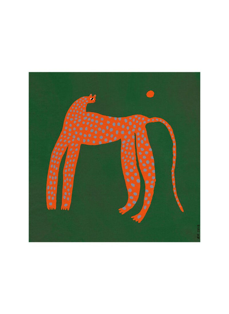 Spotted Panther Poster by Yo Home