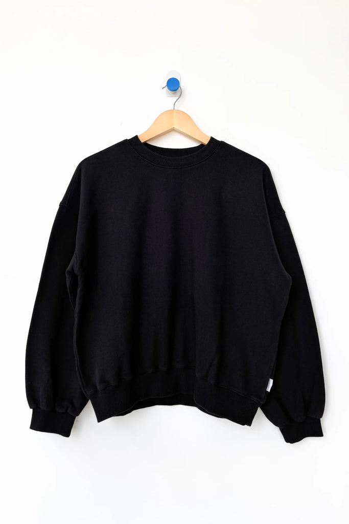 French Terry Core Sweatshirt (Black) by Le Bon Shoppe