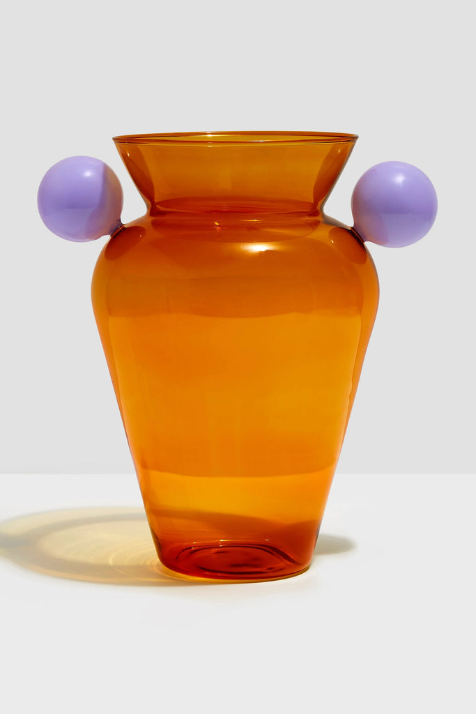Geo Vase (Amber + Lilac) by Yo Home