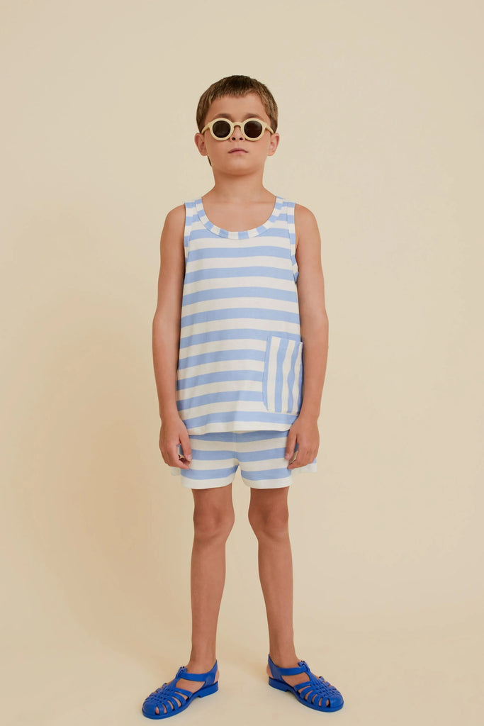 Striped Shorts by OXOX CLUB