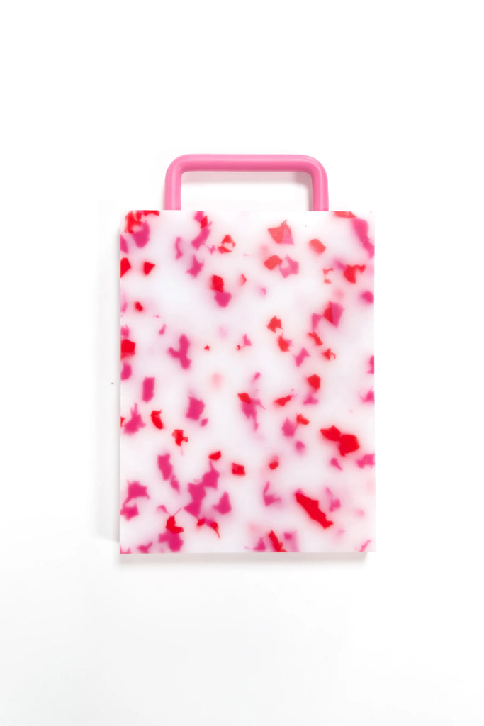 Mini Chopping Board (Pink/White) by Fredericks and Mae