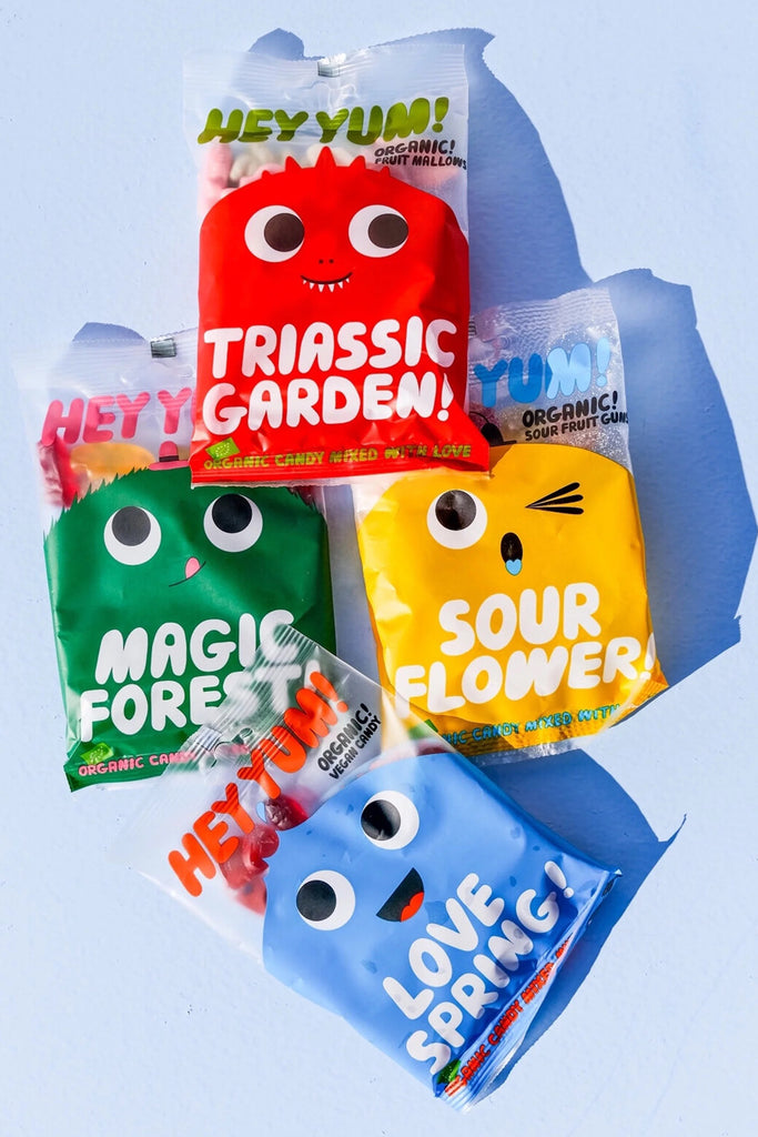 Organic Fruit Gummies (Magic Forest) by Hey Yum!