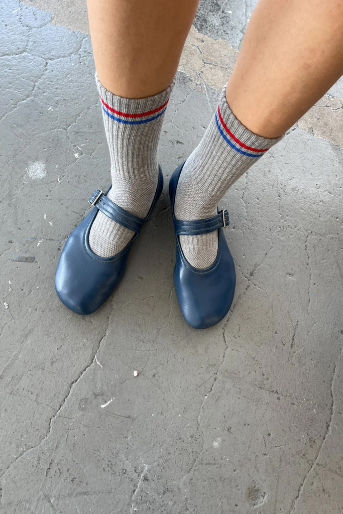 Boyfriend Socks (True Grey) by Le Bon Shoppe