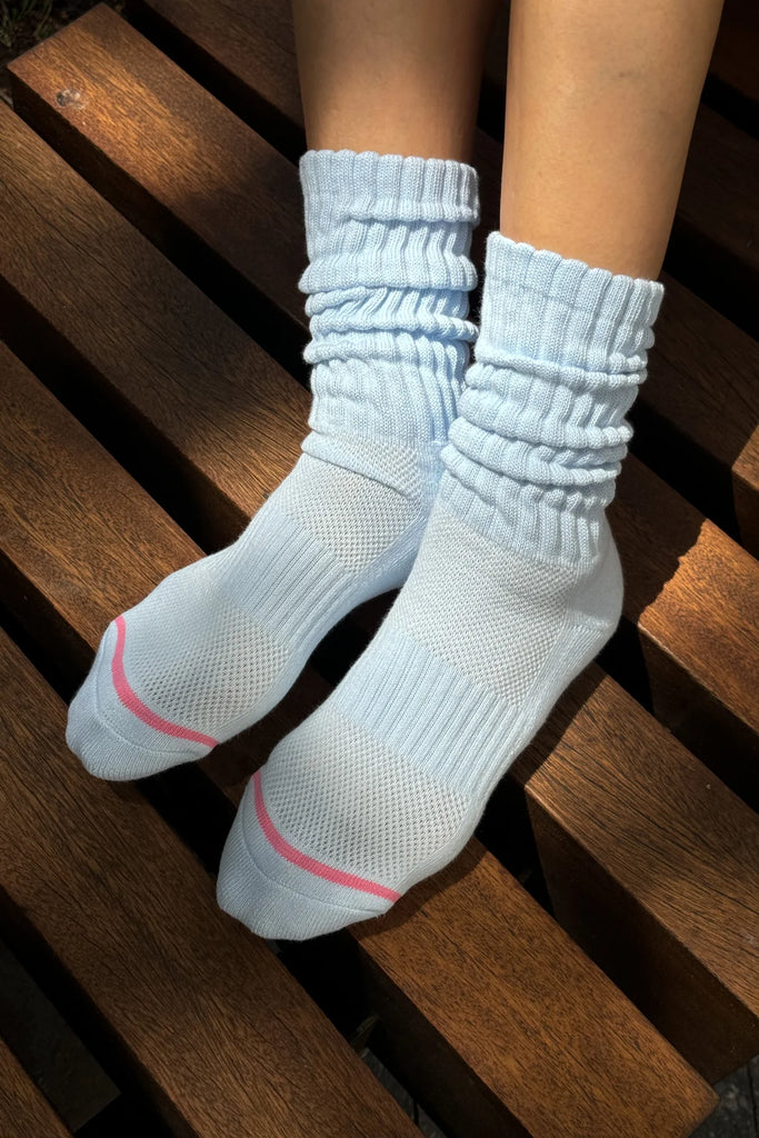 Ballet Socks (Baby Blue) by Le Bon Shoppe
