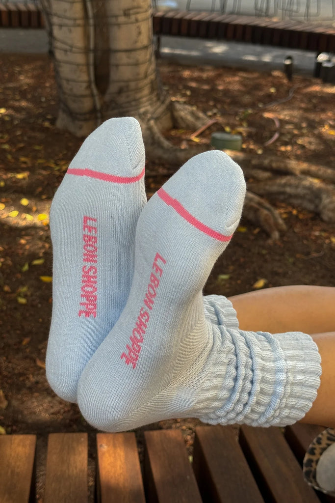 Ballet Socks (Baby Blue) by Le Bon Shoppe