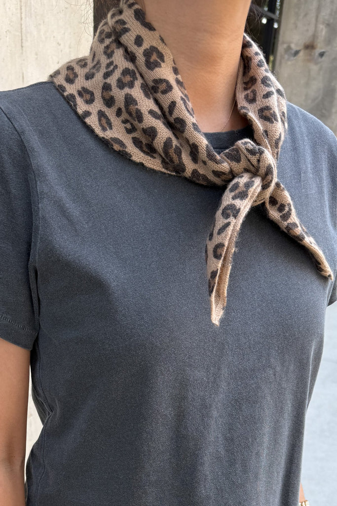 Cashmere Bandana (Leopard) by Le Bon Shoppe