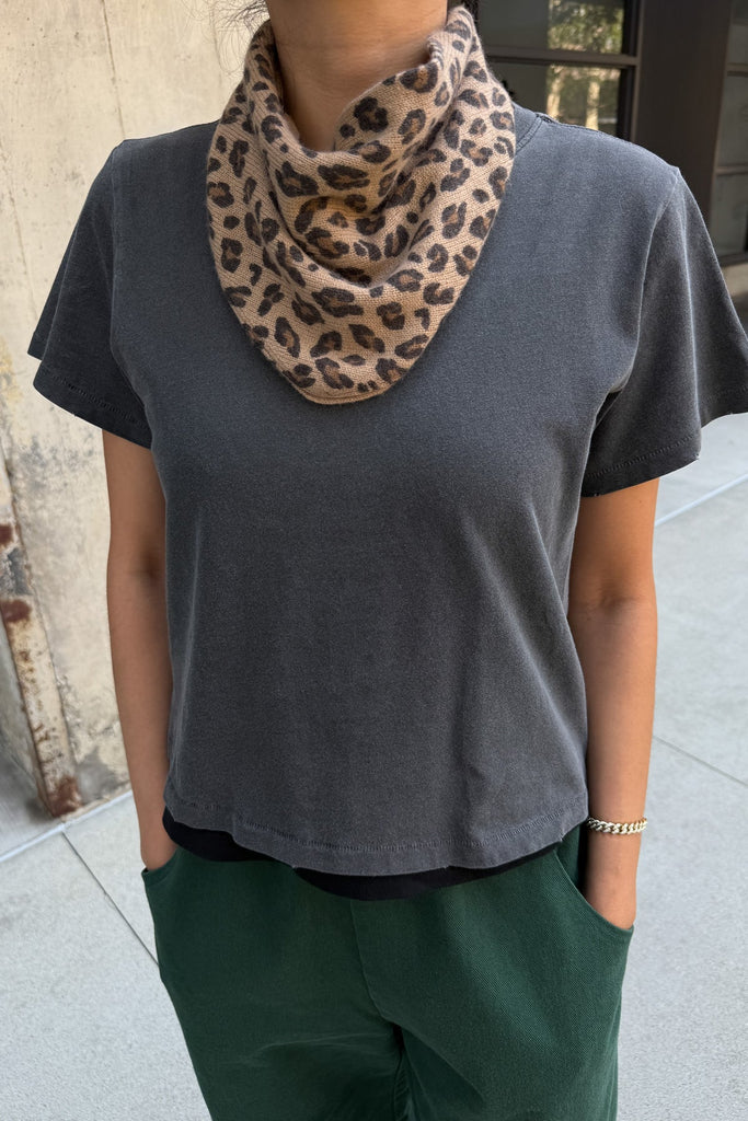 Cashmere Bandana (Leopard) by Le Bon Shoppe