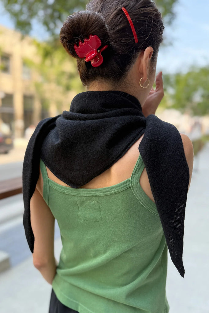 Cashmere Shawl (Black) by Le Bon Shoppe
