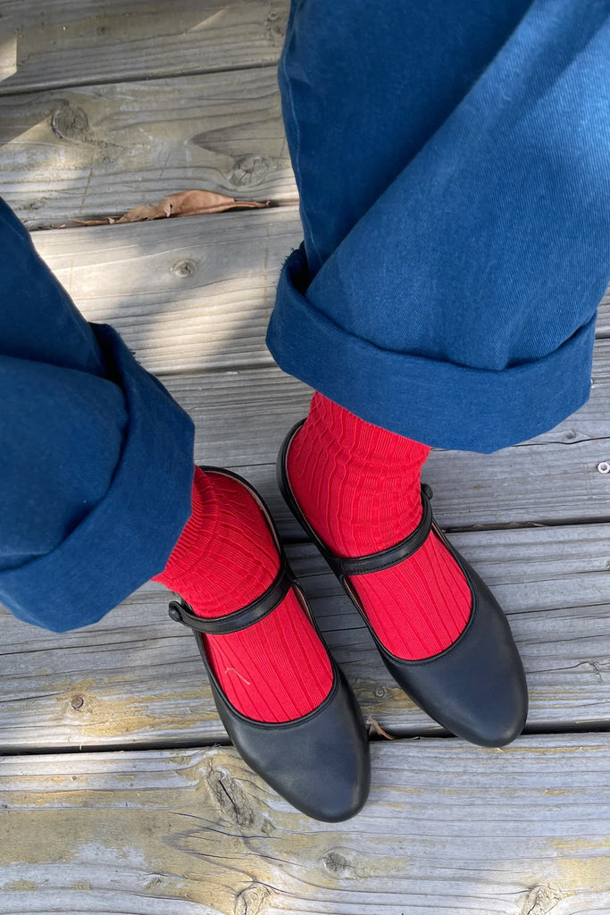 Her Socks (Classic Red) by Le Bon Shoppe