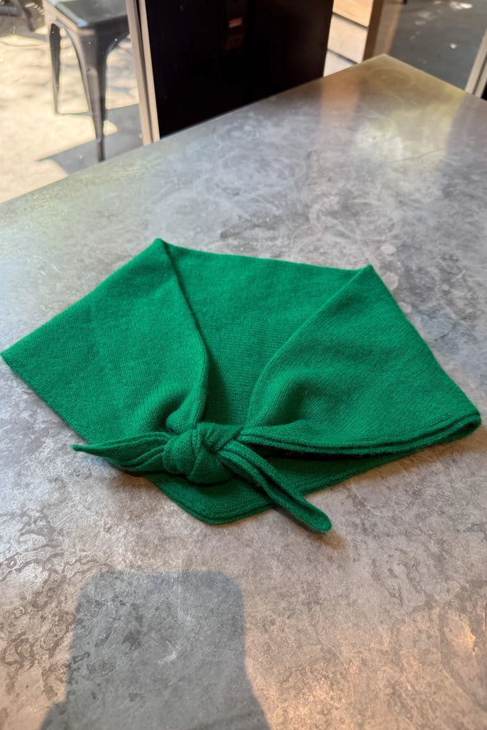 Cashmere Bandana (Kelly Green) by Le Bon Shoppe