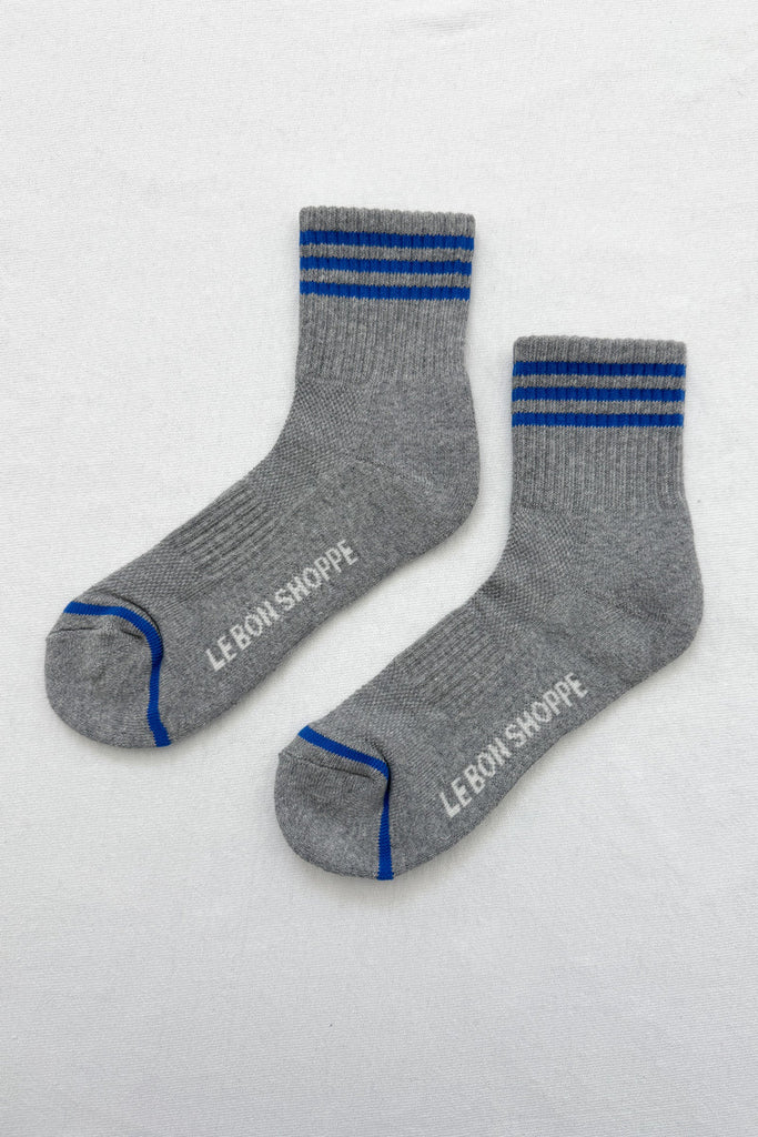 Girlfriend Socks (Grey) by Le Bon Shoppe