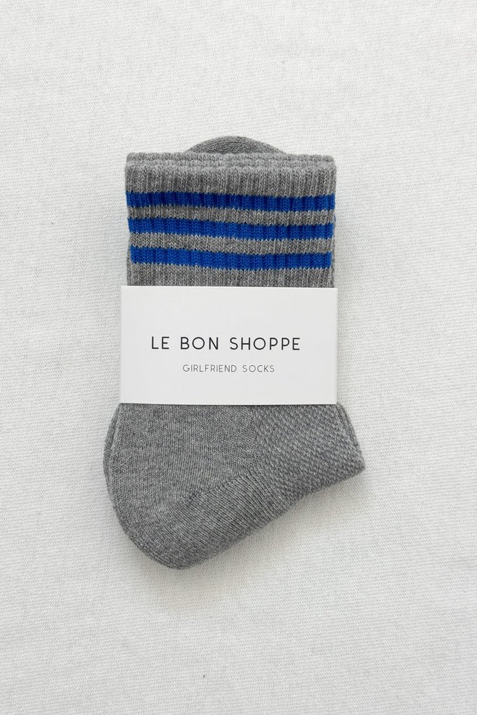 Girlfriend Socks (Grey) by Le Bon Shoppe