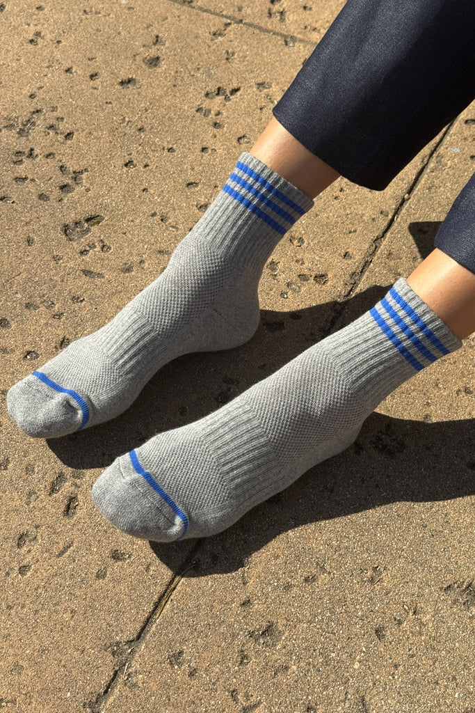 Girlfriend Socks (Grey) by Le Bon Shoppe