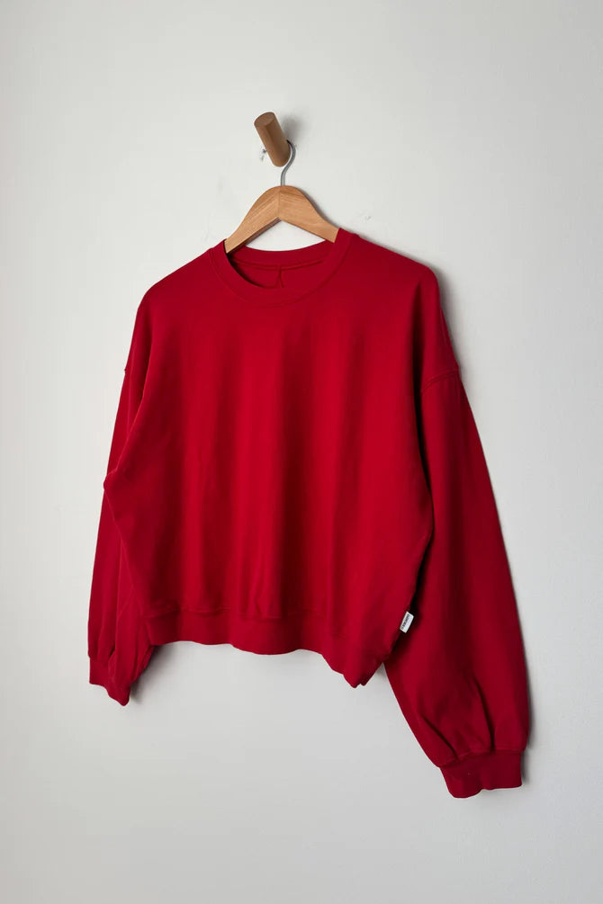 Cali Jersey Sweatshirt (Chili) by Le Bon Shoppe