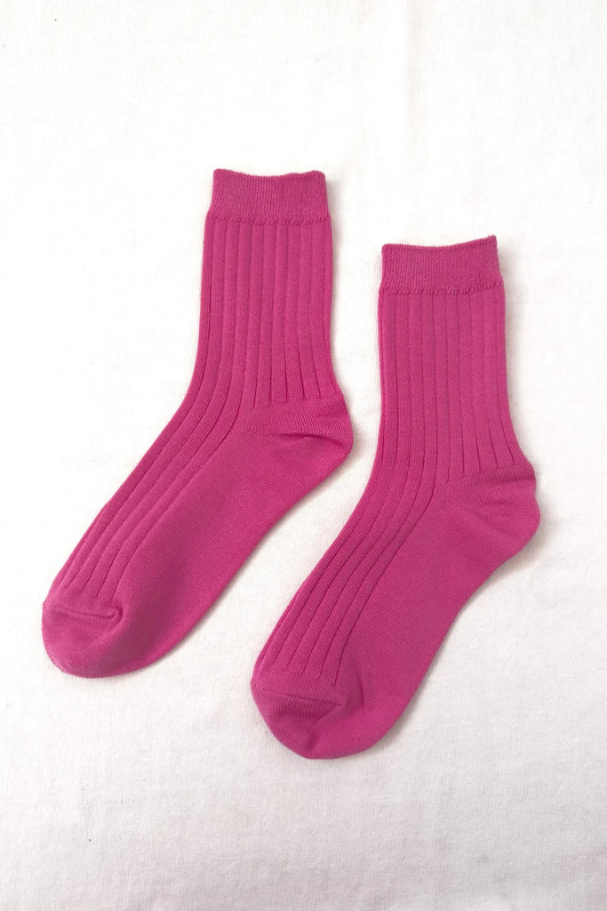 Her Socks (Bright Pink) by Le Bon Shoppe