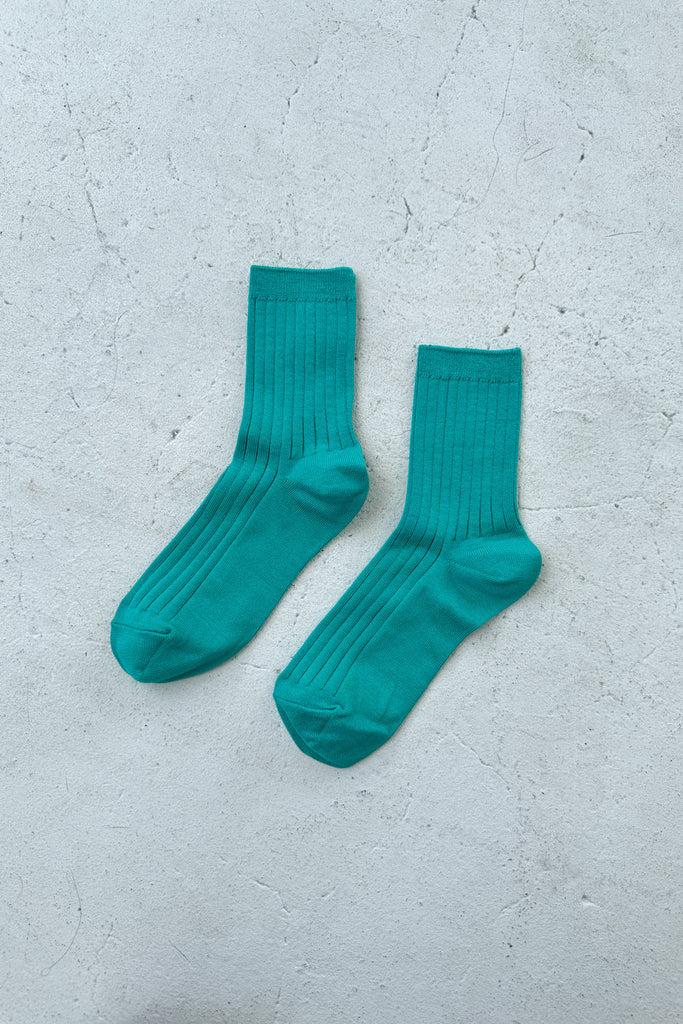 Her Socks (Turquoise) by Le Bon Shoppe