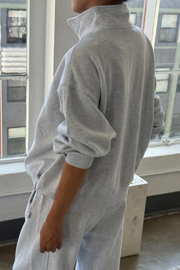 French Terry Noah Sweatshirt (Icy Grey) by Le Bon Shoppe