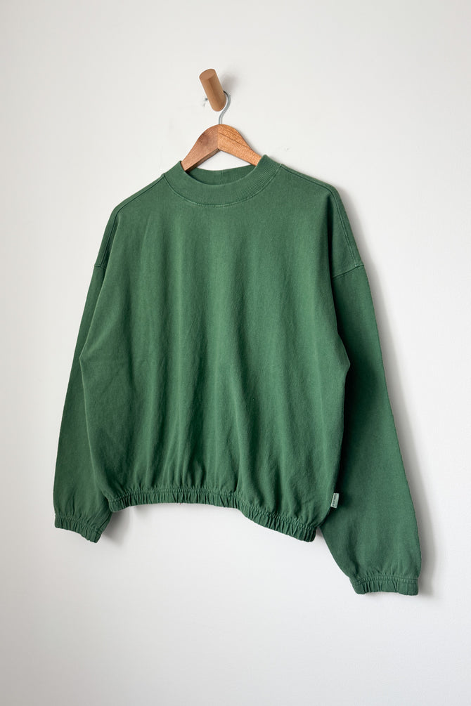 Daisy Long Sleeve Tee (Basil) by Le Bon Shoppe