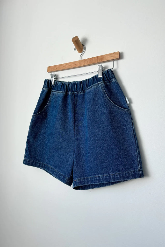 City Shorts (Blue Denim) by Le Bon Shoppe