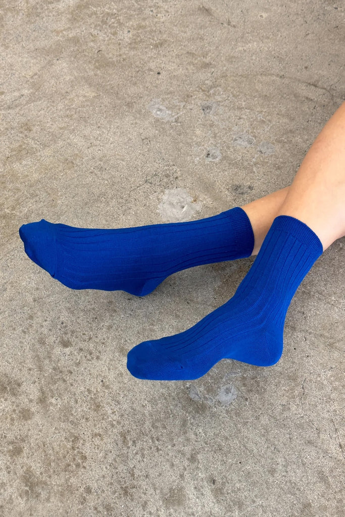 Her Socks (Cobalt) by Le Bon Shoppe