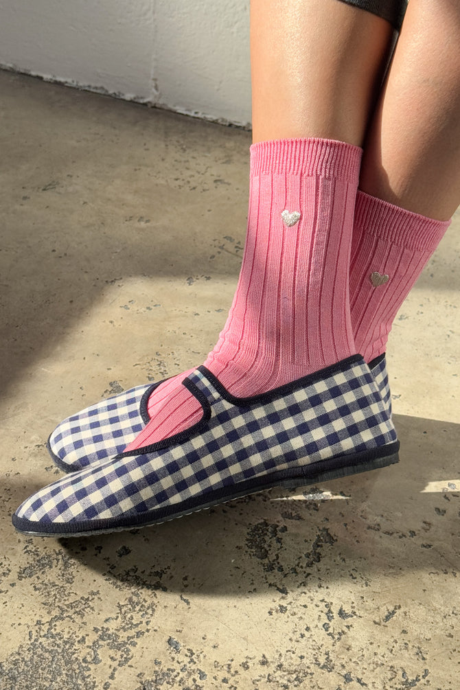 Heart Her Socks (Pink Water) by Le Bon Shoppe