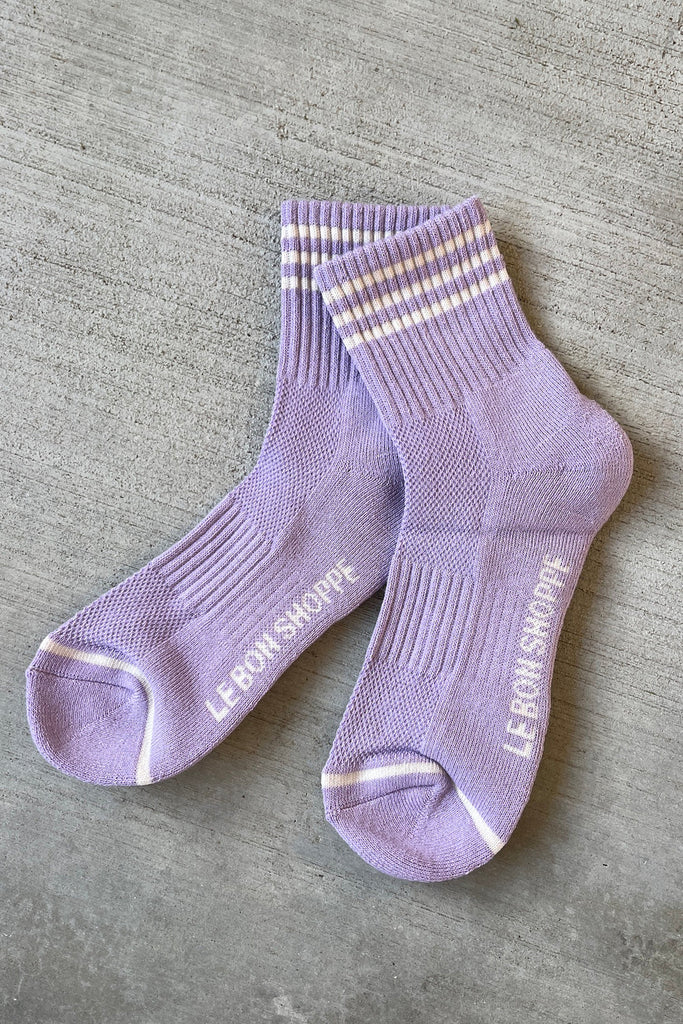 Girlfriend Socks (Iris) by Le Bon Shoppe