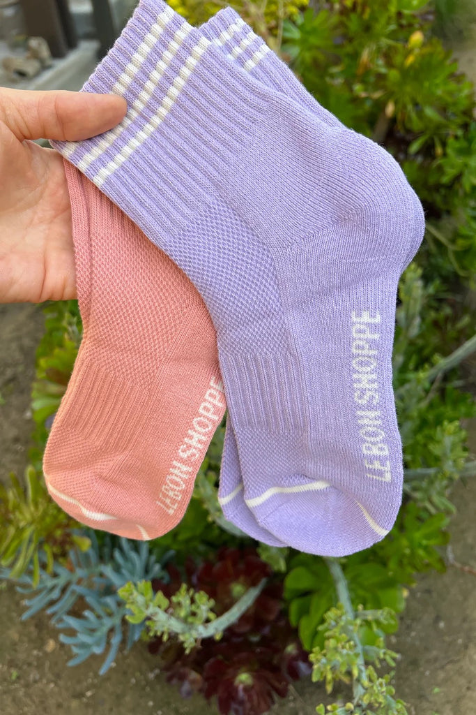 Girlfriend Socks (Iris) by Le Bon Shoppe