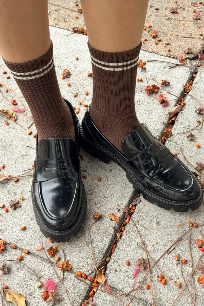 Boyfriend Socks (Wood) by Le Bon Shoppe