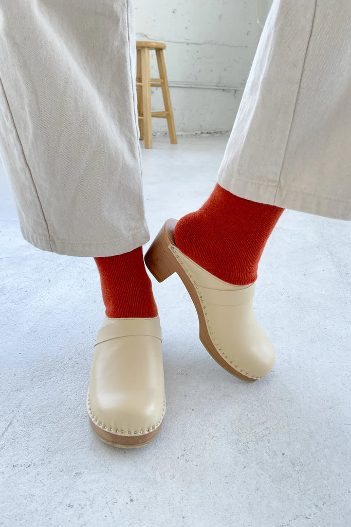 Cloud Socks (Burnt Orange) by Le Bon Shoppe