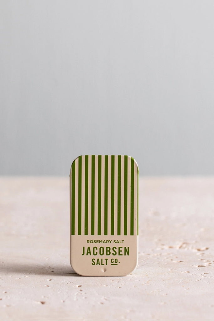 Infused Sea Salt Tin (Rosemary) by Jacobsen Salt Co.