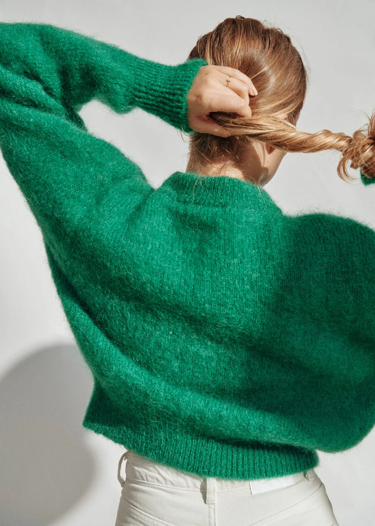 Jane Mohair Sweater (Green) by surprise