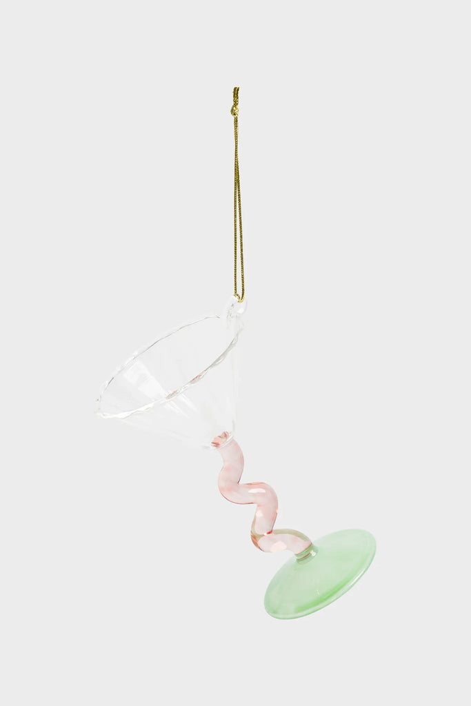 Curve Coup Ornament (Pink) by Yo Home