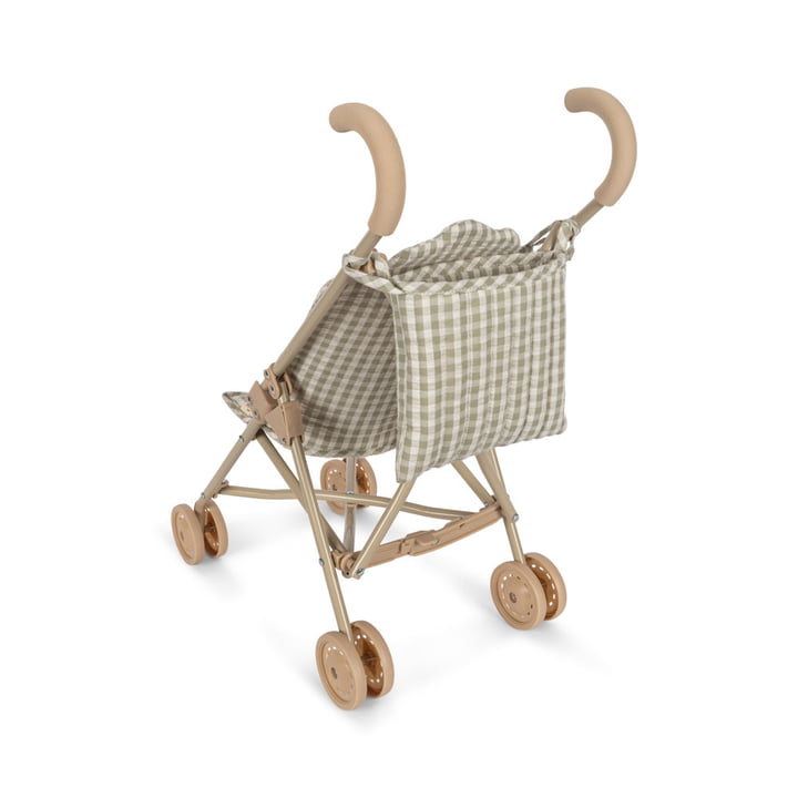 Doll Stroller (Tea Check) by Konges Slojd