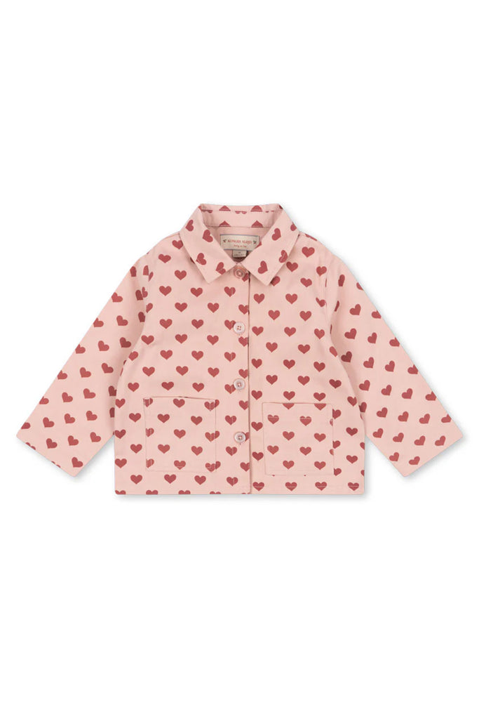 Fen Shirt Jacket (Amour Rouge) by Konges Slojd