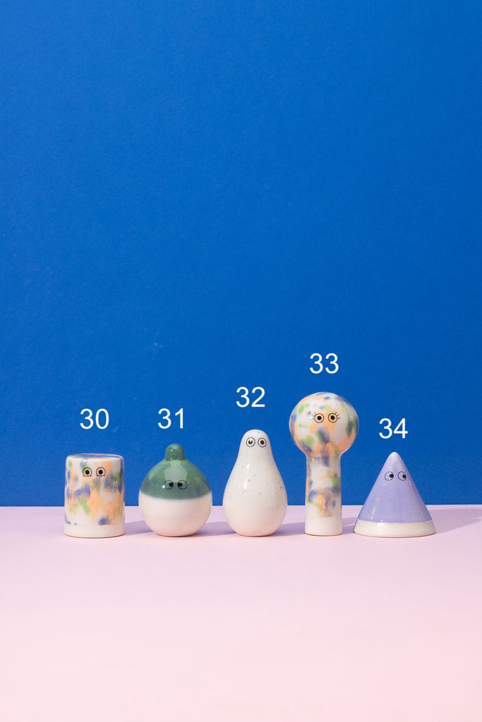 Familia Figurines (No. 30-34) by Studio Arhoj