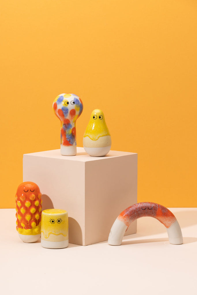 Familia Figurines (No. 20-24) by Studio Arhoj