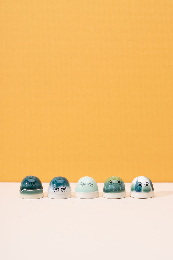 Dot Figurines (No. 11-15) by Studio Arhoj