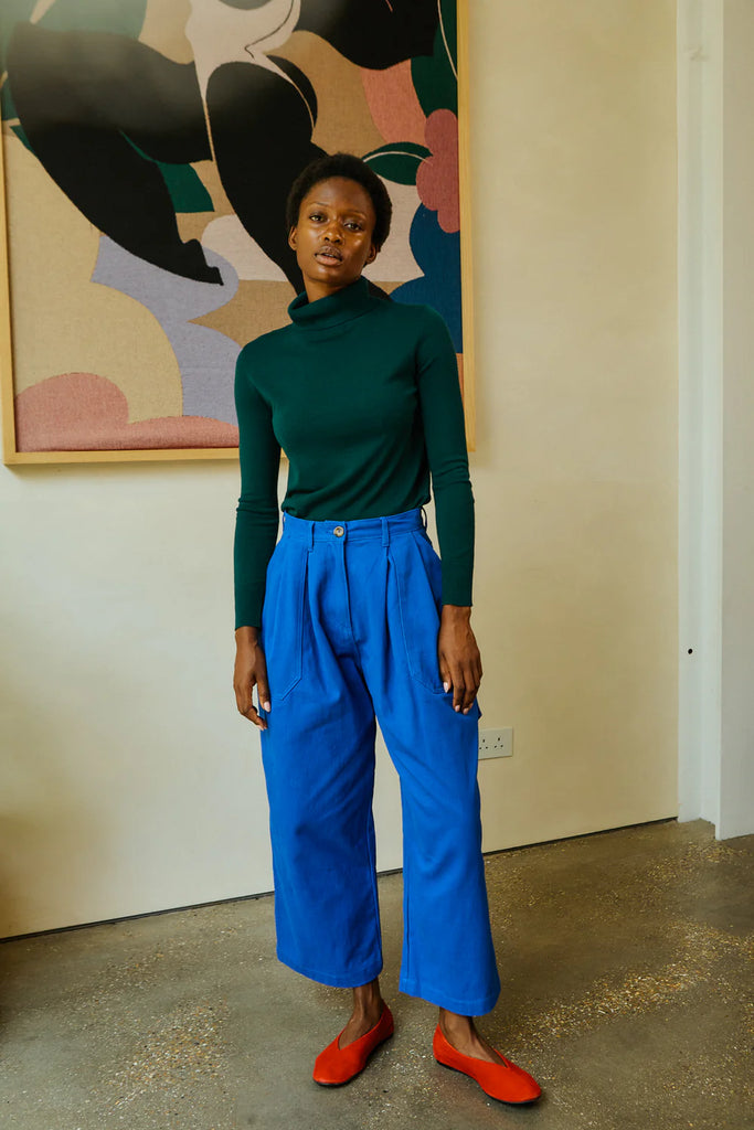 Work Pant (Cobalt) by L.F. Markey