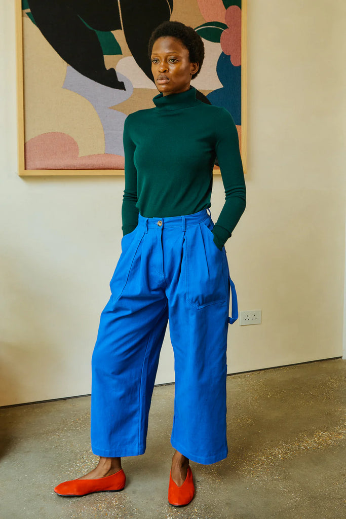 Work Pant (Cobalt) by L.F. Markey