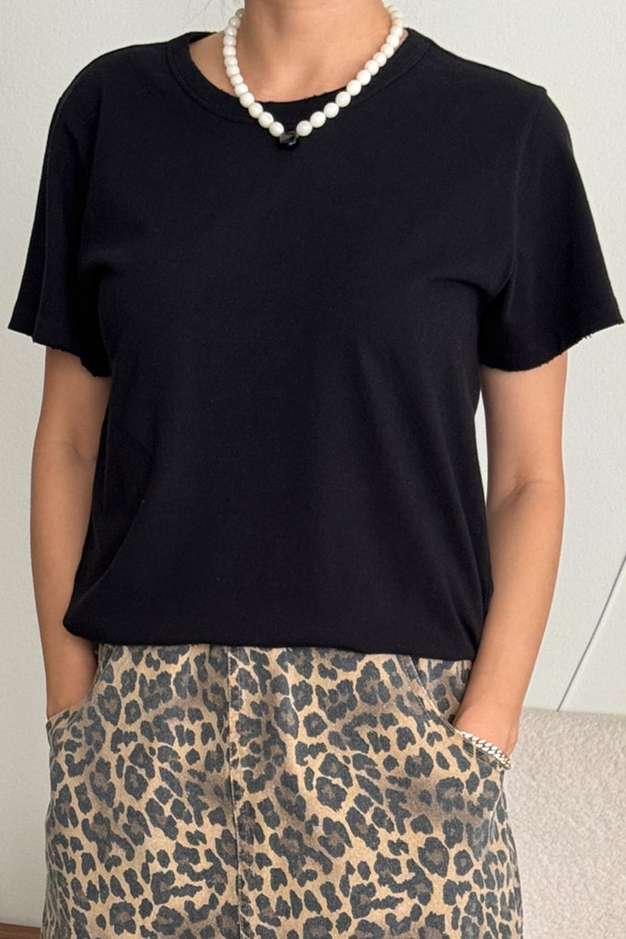 Vintage Boy Tee in Black Vintage Boy Tee in Black
